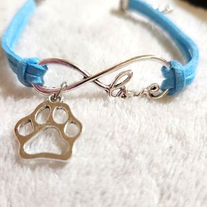 Infinity Paw/Love Bracelet